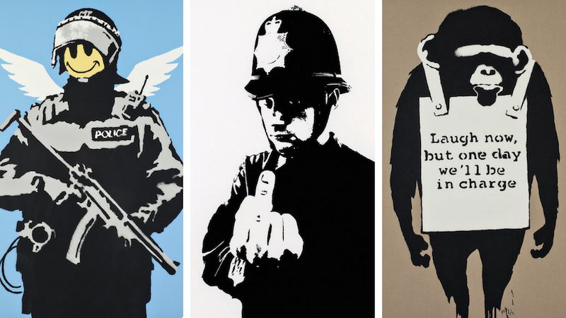 Banksy al museo Mudec, la potenza della street art